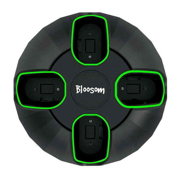 Cargador Para Xbox Bloosom One Y Xbox Series Con 4 Baterías 1100mah Negro