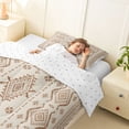 thumbnail image 3 of jejeloiu Earthy Aztec Twin Comforter Sets,Neutral Tribal Bedding Set For Boys,Beige Brown,Reversible,2pcs,1 Comforter and 1 Pillowcase, 3 of 7