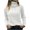 White, variant on Utoimkio Women's Turtleneck Knit Sweaters Long Sleeve Slim Fit Pullover Sweaters Winter Solid Knitted Outwear Jumper Tops