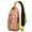 Yellow-152, variant on Crossbody Sling Backpack for Women Men Polka Dots Pattern Shoulder Sling Crossbody Casual Chest Bag for Travel Sports Running Hiking