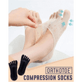 thumbnail image 2 of 5 Pairs Women Toe Socks No Show Full Five Finger Socks Low-cut Liner Socks Yoga Sock, 2 of 8