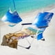 thumbnail image 4 of Toalla de playa, toallas de baño, funda para silla de playa, bolsa de playa con bolsillos laterales, sillón de microfibra, toalla de playa, funda para silla, pareo, 4 of 7