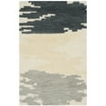 thumbnail image 6 of SAFAVIEH Soho Barclay Abstract Wool Area Rug, Ivory/Grey, 7'6" x 9'6", 6 of 8