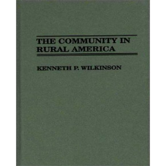 The Community in Rural America