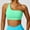 P-Mint Green, variant on Yellow 38 2Pc Women's Comfortable Large Seamless Sports Bra Size Front Open Button Bras Bulk Middle and Old Age Seamless Bras for Women Gathering No Steel Ring Support Bras fo