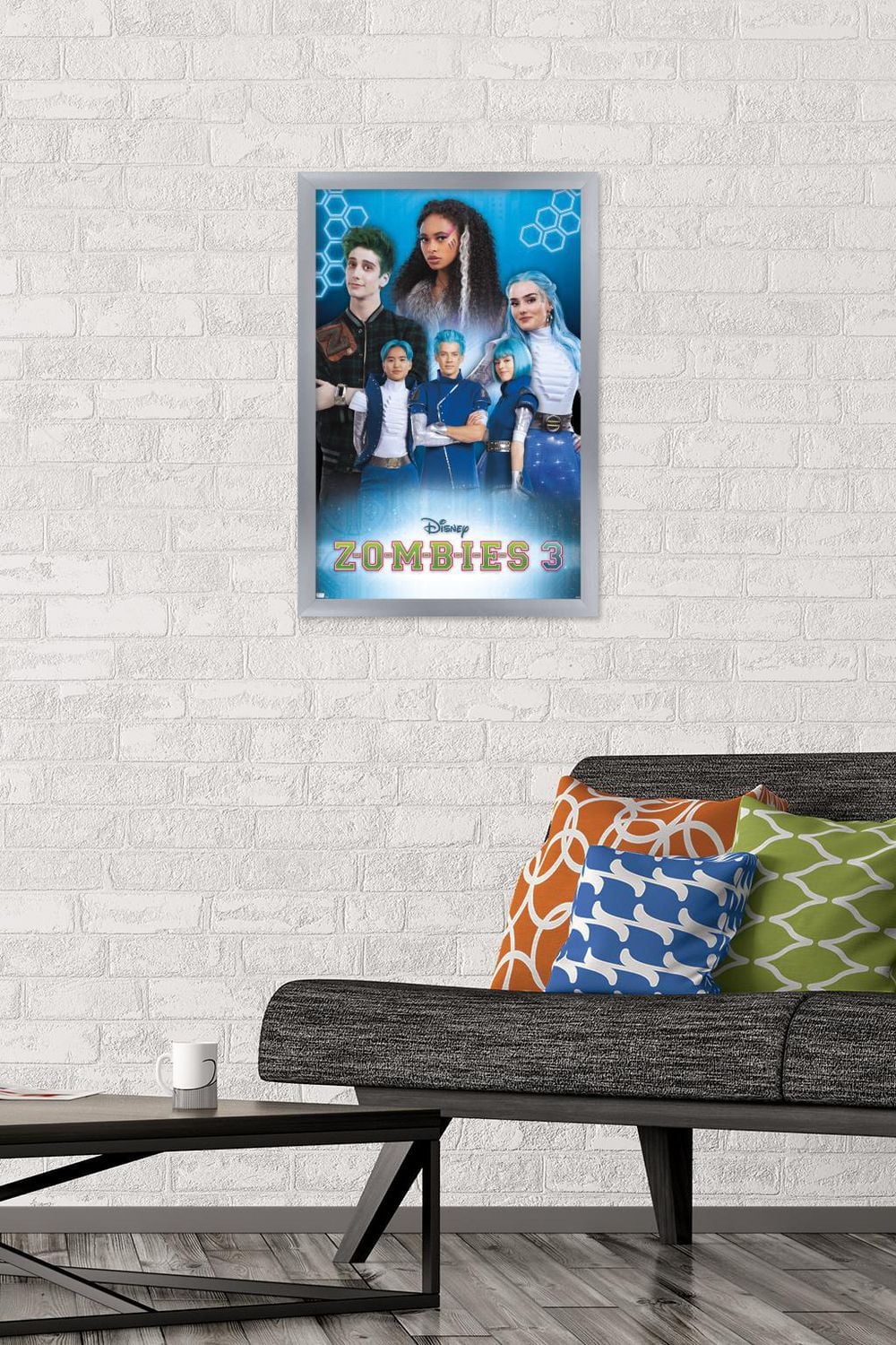 Disney Zombies 3 - Group Wall Poster with Pushpins