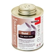 Keeney 4599676 16 oz Gold Clear Solvent Cement for PVC
