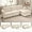 White 3 seats+1 ottoman, variant on FLEXISPOT SF6 Cloud Sectional Couch  with Storage Seat for Living Room with Reversible Ottoman, 100.4" L-Shaped Modular Sectional Sofa with Storage, 3-Seater Comfy Sofa Couch for Apartment, White