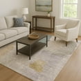 thumbnail image 7 of Addison Rugs Mayfield Premium Machine Washable Transitional Abstract Beige Rectangle Rug, 3' x 5', 7 of 7