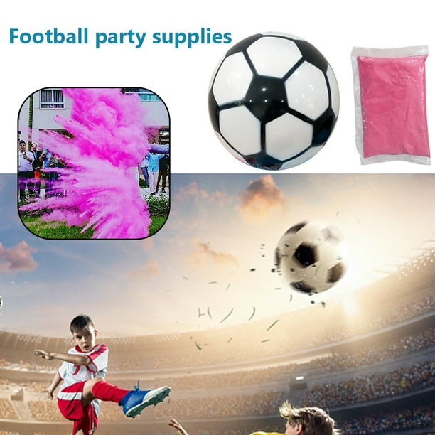 Decoraciones de fiesta de fútbol en polvo de explosión creativa Innovador Fútbol Suministros para el medio ambiente Festivo Regalo sorprendido