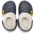 thumbnail image 2 of Drecage Little Kids Lined Clogs Toddler Winter Garden Shoes Bedroom House Slippers, 2 of 5
