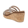 thumbnail image 6 of Corkys Womens Summer Glow Rhinestone Wedge  Casual Shoes, 6 of 7