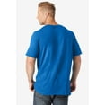 thumbnail image 2 of KingSize Men's Big & Tall Shrink-Less Lightweight Longer-Length V-Neck T-Shirt, 2 of 5