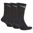 thumbnail image 2 of Men's Nike 3-pack Everyday Cushion Crew Training Socks Color: Black Size: 8-12, 2 of 5