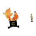 thumbnail image 1 of Escultura moderna de carpa en resina y figura de María Lutera, ideal para decorar el escritorio, dormitorio, oficina o el hogar. Estatua de Jesús bend, 1 of 8