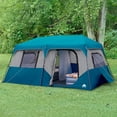 thumbnail image 2 of Ozark Trail 8 Person Family Instant Cabin Tent, 13' x 9' x 72", made with recycled materials, blue, 2 of 13
