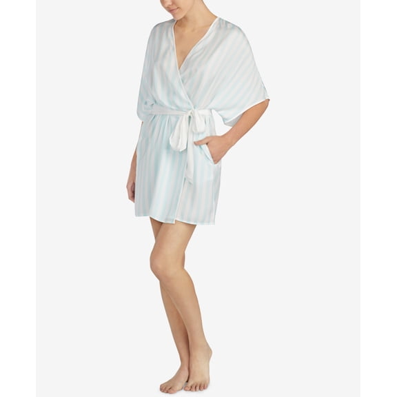 Betsey Johnson Womens Kimono Sleeve Robe Size L