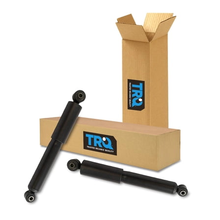 TRQ Rear Suspension Shock Absorber Pair Set 2pc for Elantra Forte Rio Veloster SBA64102 Fits select: 2012-2016 HYUNDAI ELANTRA, 2014-2018 KIA FORTE
