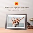 thumbnail image 4 of 10.1 inch WiFi Digital Picture Frame,1280x800 IPS HD Touch Screen, 32GB Smart Photo Frame with App & AI Photo Creation, Easy Sharing Photos and Videos, Birthday Gifts for Mom Women, 4 of 5