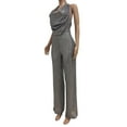 thumbnail image 4 of Women Sequin Color Short-sleeved Casual Jumpsuit, 4 of 6