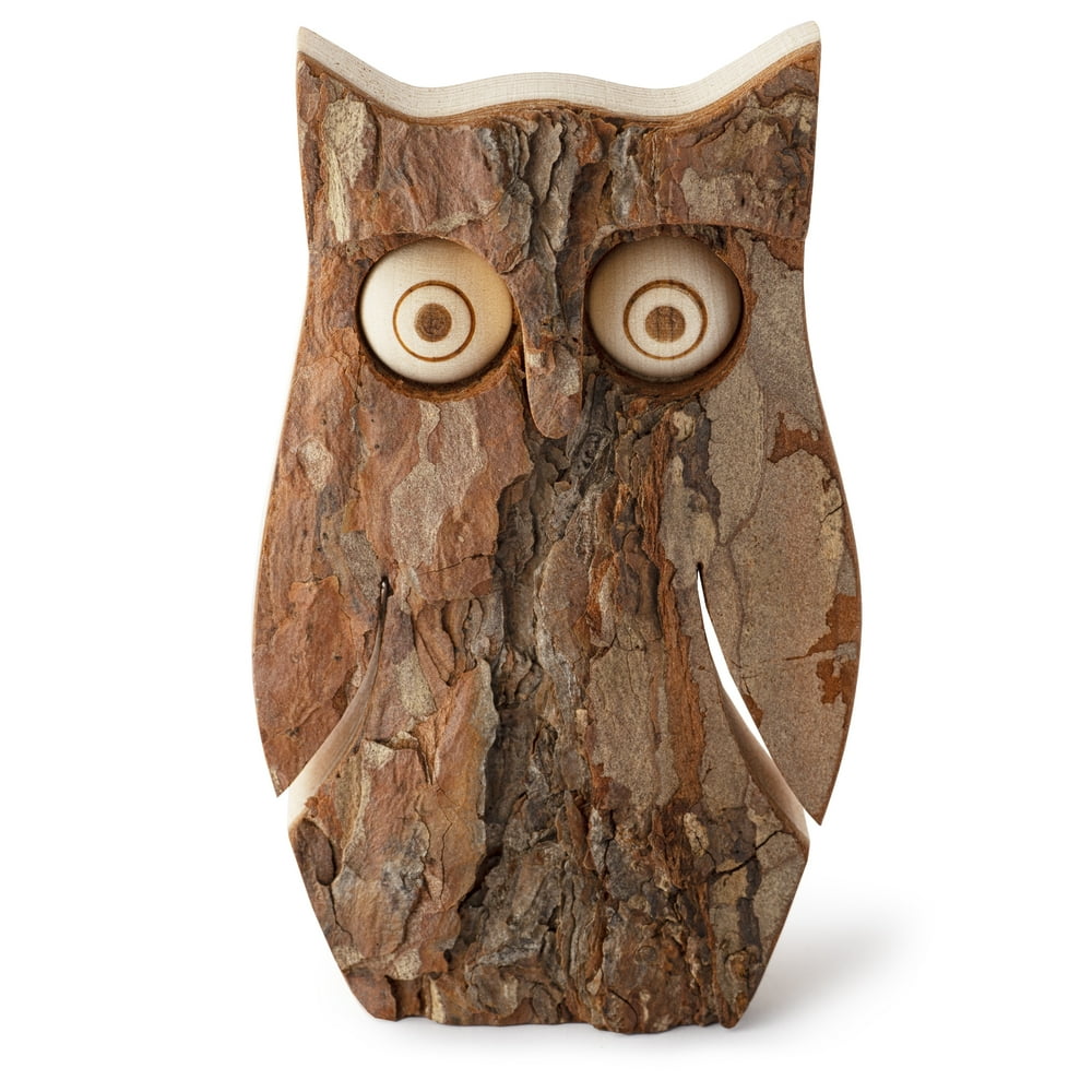 Wooden Owl Decorations for Home, Kitchen, and Bathroom, Living Room
