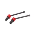 thumbnail image 1 of CVD Drive Shaft, Light Weight Stable Performance Aluminium Alloy RC Front Rear CVD Shaft  For  LaTrax Teton Red, 1 of 8