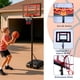 thumbnail image 3 of Canasta de Basketball Bluelander, Altura Ajustable de 1.4 a 2.1 M con Balón No.5 y Bomba de Aire, 3 of 5