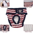 thumbnail image 3 of Pañal para perros, bragas lavables para perros, pantalones menstruales para perros, transpirables y frescos, cómodos para mascotas Little Teddy, Perrita, Cachorros. Afortunado Sencillez, 3 of 5