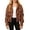 Brown, variant on Girls Fringe Jackets Kids Cow Girl Western Tassels Motorcycle Cardigan Cropped Coats 5 14 Years