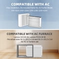 thumbnail image 3 of ZHONG MERV 20x25x4 Air Filter MERV 13 Compatible with 213 Replacement Model 1210 1620 2120, 2200 2210 HCC20-28 PCO3-20-16 HVAC AC Furnace MPR 1900 FPR 10 2-Pack, 3 of 9