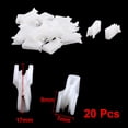thumbnail image 3 of Unique Bargains 20Pcs Off White Car Instrument Panel Dashboard Plastic Retainer Clip, 3 of 6