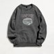 thumbnail image 2 of Gibobby Sudadera mujer Sudadera de vellón de manga larga con cuello redondo para(Gris oscuro,M), 2 of 5