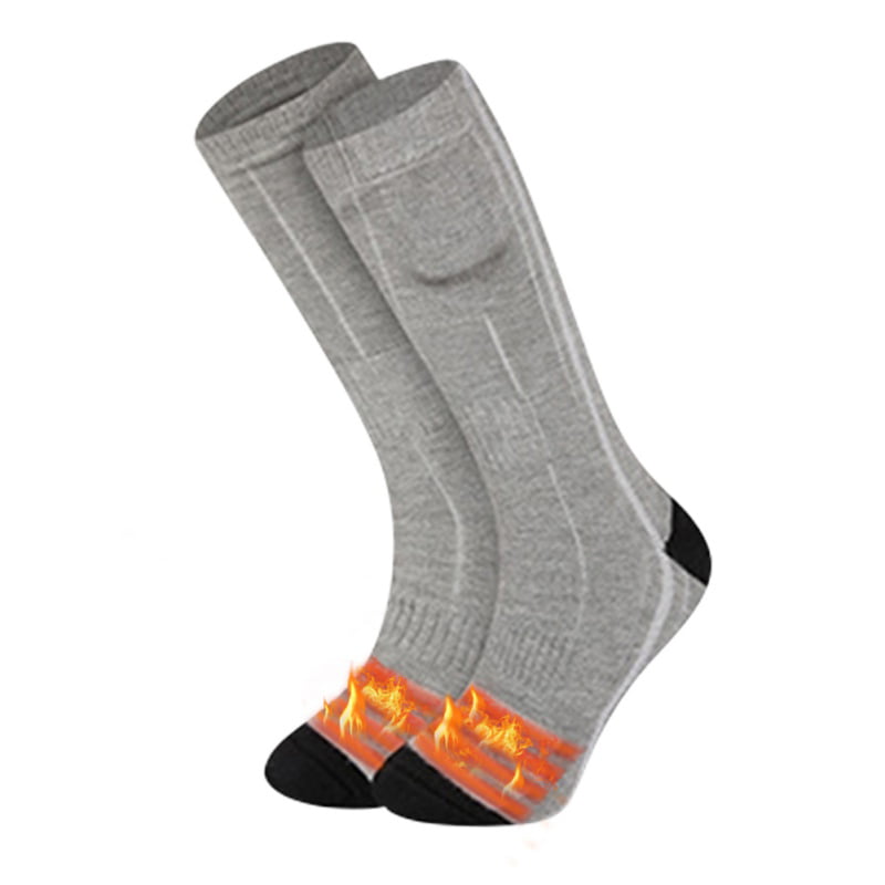 Winter Rechargeable Electric Warm Heated Sport Socks For Chronically Cold Feet 