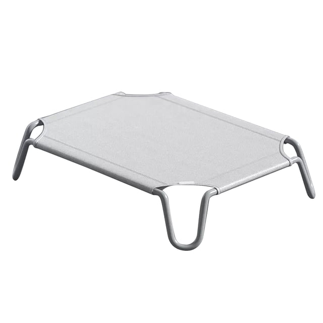 Lit pour Chien, Lit Surélevé en Tissu Respirant pour Intérieur