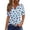 Red1, variant on Womens 4th of July Shirt Patriotic Red White and Blue V Neck T Shirts Casual Summer Holiday Tops Fourth of July Outfit for Women
