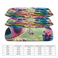 Stitch Anime Cartoon Duvet Cover Queen, 3 Pieces Bed Set Cute Bedding