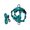 blue-M, variant on Upgraded Double Partial Meditative Pet Harness Strengthened Observability Security Ventilated Net for Shadowy Conditions