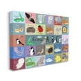 thumbnail image 3 of Stupell Industries Various Animal Alphabet Learning Graphic Art Gallery Wrapped Canvas Print Wall Art, Design by Carla Daly, 3 of 7