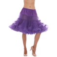 thumbnail image 1 of Malco Modes Dance Enagua Pettiskirt Enagua Tutu Crinolina (Morado, Grande) Malco Modes 592-PU-LAR, 1 of 1