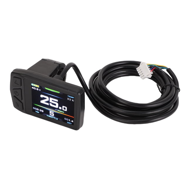 Pantalla A Color De Bicicleta Eléctrica, Conector Ligero SM Del Panel De Visualización De Scooter Eléctrico Para Montar