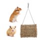thumbnail image 5 of Hamaca para mascotas, cuerda de paja trenzada para hámster, hamaca para hámster, cama colgante para mascotas, durabilidad mejorada, 5 of 8