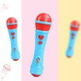 thumbnail image 4 of 1Pcs Children Simulation Sound Amplifier Microphone Early Education Enlightenment Singing Music Toy Microphone Blue, 4 of 6
