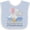 Blue and White, variant on Inktastic My Great Aunt Loves Me to the Moon and Back Boys or Girls Baby Bib
