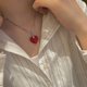 thumbnail image 5 of Exquisito collar de corazón de amor, novedoso collar de corazón, collar de cosplay de anime, 5 of 5