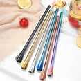 thumbnail image 3 of Cheer.US 3 Pcs Metal Straws Reusable Stainless Steel Metal Straws Long Drinking Straws for Tumblers Dishwasher Safe&nbsp;, 3 of 7