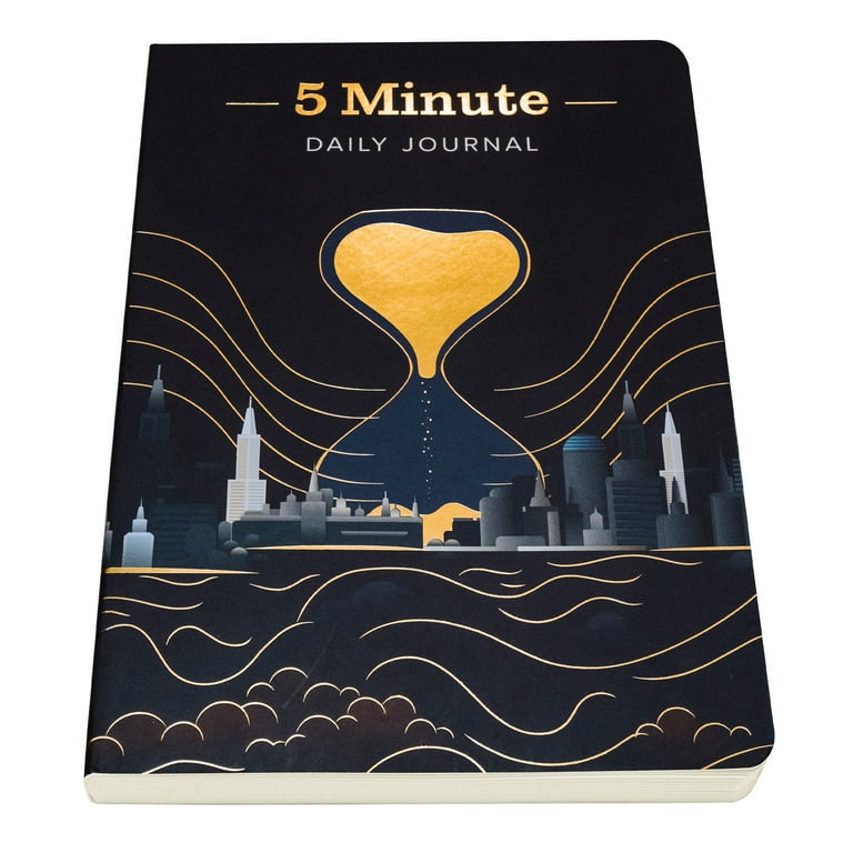 Piccadilly 5 Minute Daily Journal, 152 Pages, Flexi Cardstock