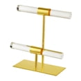 thumbnail image 4 of Soporte de presentación de joyería perfecl organizador para collares y pendientes multifuncional estante de doble capa, 4 of 8