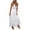 White, variant on Ierhent Womens Business Casual Dress Beach Sun Dress for Womens Casual V Neck Loose Long Dress Tie Dye Flowy Pleated Dress Summer Holiday Maxi Dress(White,S)