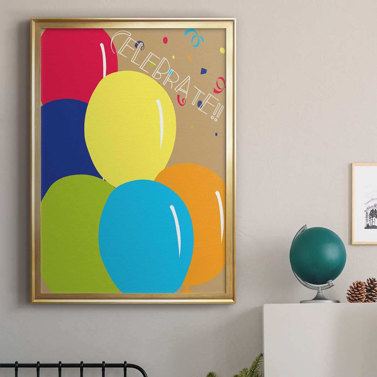 Celebrate Premium Framed Print - Ready to Hang