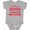 AC-Heather Grey, variant on Canadian Family Pride Awesome Boys or Girls Baby Bodysuit
